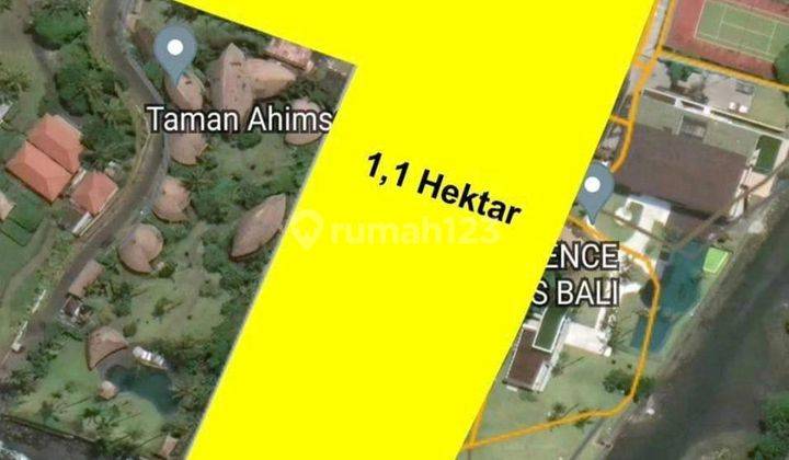 Tanah 1 hectare SHM Bibir Pantai Cemagi  2