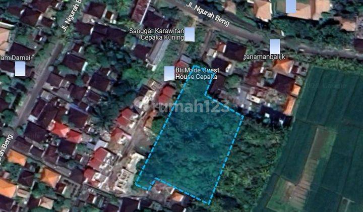 Rent Land 20 Are Yellow Zone Cepaka  ...... 1