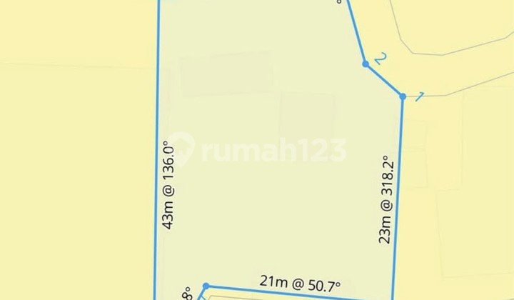 For Rent: 10 Are SHM Land in Padonan, Canggu