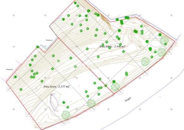 For Rent: 46 Are Freehold Land in Cepaka with River View For Rent: 46 Are Freehold Land in Cepaka with River View