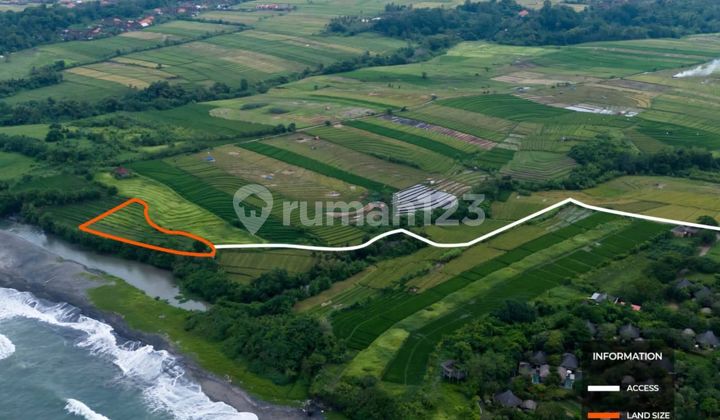 For Sale 29 Are Land with Certificate at Yeh Gangga Beach For Sale 29 Are Land with Certificate at Yeh Gangga Beach