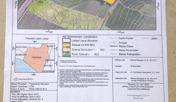 For Rent 34 Are Land with SHM in Kaba-Kaba..