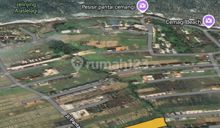 Disewakan Tanah 47 Are Shm Di Cemagi Beach