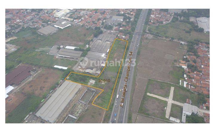 Dijual Tanah Jl Interchange Karawang Timur. Luas 20010 M2 3