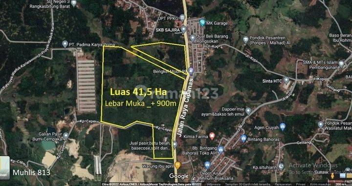 Dijual Cepat Tanah Di Sajira Lebak Banten 1