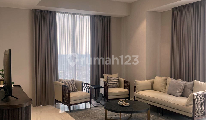 Apartemen 3 BR, Saumata, Alam Sutera, Brand New, Corner Unit, Furnished, Private Lift, Lantai Tengah