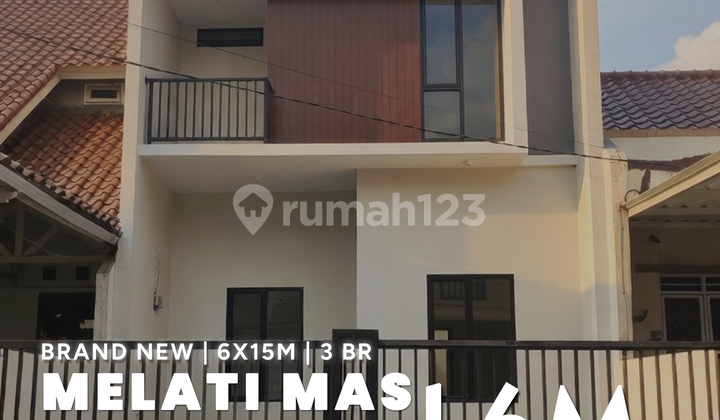 Unit Brand New! Two-Story House, Regensi Villa Melati Mas Serpong, 5 Minutes to Jelupang Toll Gate