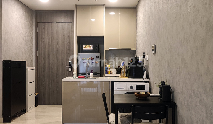 Apartemen Cantik 1 BR Plus, Arumaya Residence, Lebak Bulus, Cilandak, Jakarta Selatan, Lantai Rendah, View Taman, Dekat MRT Fatmawati dan Lebak Bulus 2