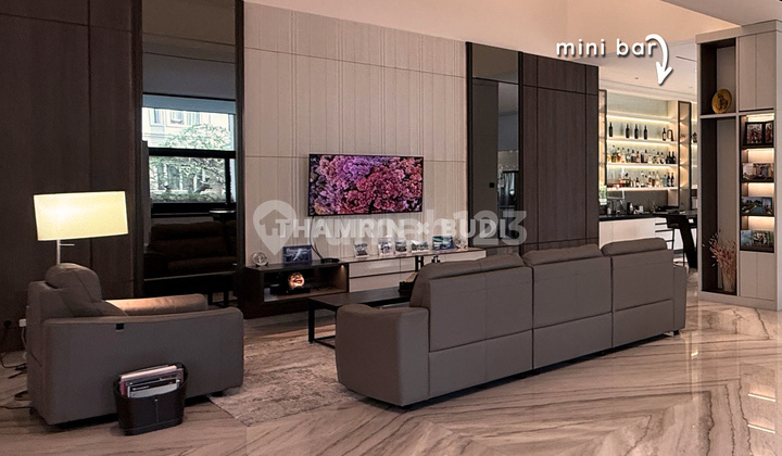 Rumah Mewah Hoek Modern Minimalis, Taman Telaga Golf BSD, Furnished, View Lapangan Golf 2