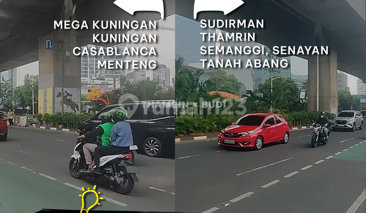 JUAL DIBAWAH NJOP! Gedung Kantor 4 Lantai, Jalan Raya Prof Dr Satrio Kuningan Jakarta Selatan Cocok buat kantor, co-working, mini hotel, showroom, atau restoran high-traffic.