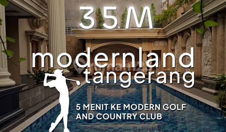 Rumah Sultan Old Money Italian Classic, 2.5 Lantai, Modernland, 5 Menit ke Lapangan Golf, Furnished, Private Pool. Row Jalan Besar Rumah Sultan Old Money Italian Classic, 2.5 Lantai, Modernland, 5 Menit ke Lapangan Golf, Furnished, Private Pool. Row Jalan Besar