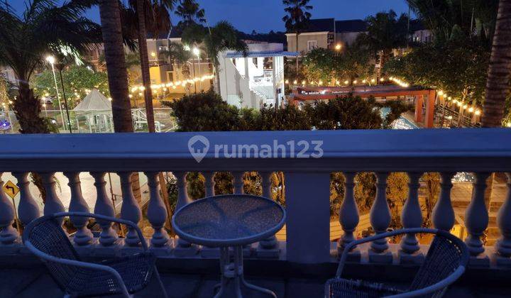 Turun Harga! Rumah Hoek 3.5 Lantai Samara Village Gading Serpong View Pool 1