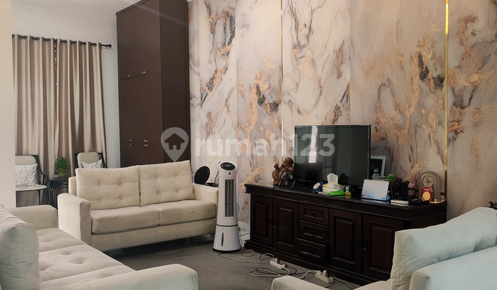 NEW 2-STORY HOUSE, VILLA MELATI MAS VISTA SERPONG, FURNISHED, AMERICAN CLASSIC, 12 WIDE 2