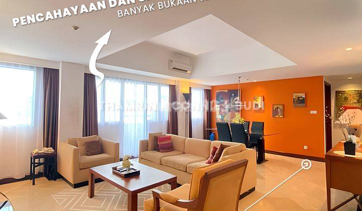 JUAL CEPAT! Apartemen Mewah 2 BR View Setiabudi One Lantai Tengah 2