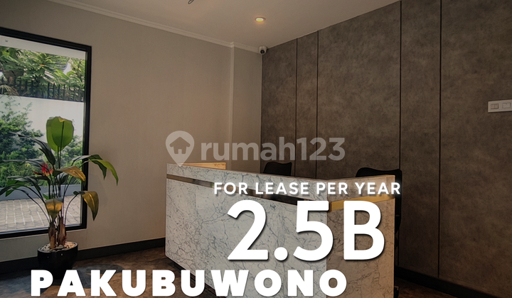 Rumah Mewah 2 Lantai Ex Kantor Office, Pakubuwono Jakarta Selatan, New Renovation With Interior Design, 1
