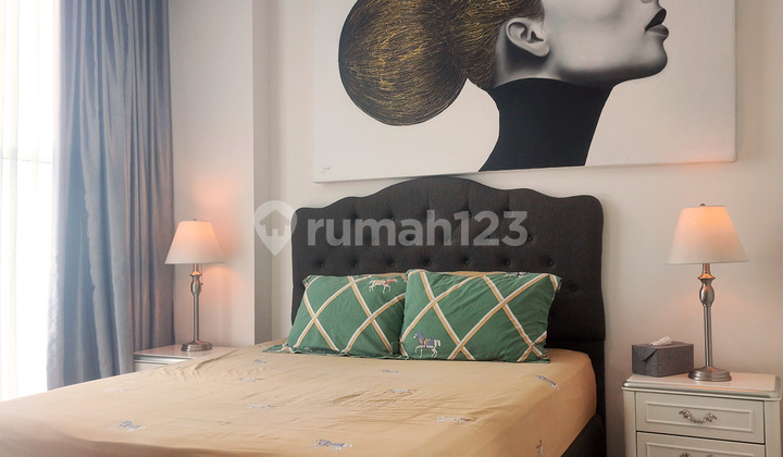 Turun Harga! Tercantik! Apartemen Brooklyn Alam Sutera Studio Furnished, Lantai Tengah