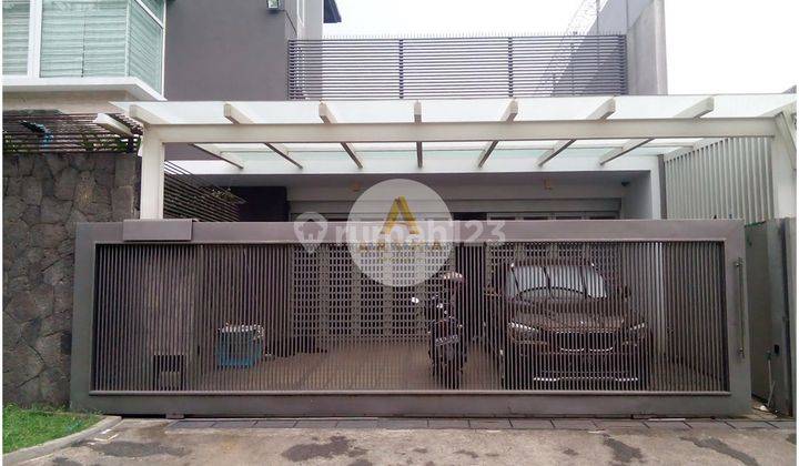 Rumah Semi Funished Lokasi Bagus di Setra Duta Bandung 1