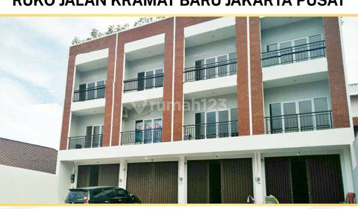 Termurah Ruko di Jakarta pusat 4 Lantai bagus siap pakai 1