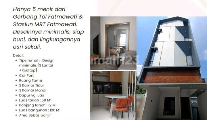 New Kamang Colony Apart House Design House in South Jakarta