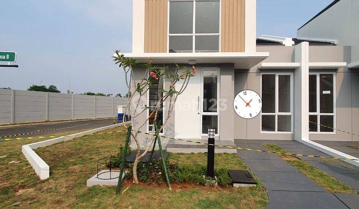 Dijual Cepat Rumah Baru Cluster Canna Paramount Petals Tangerang 1