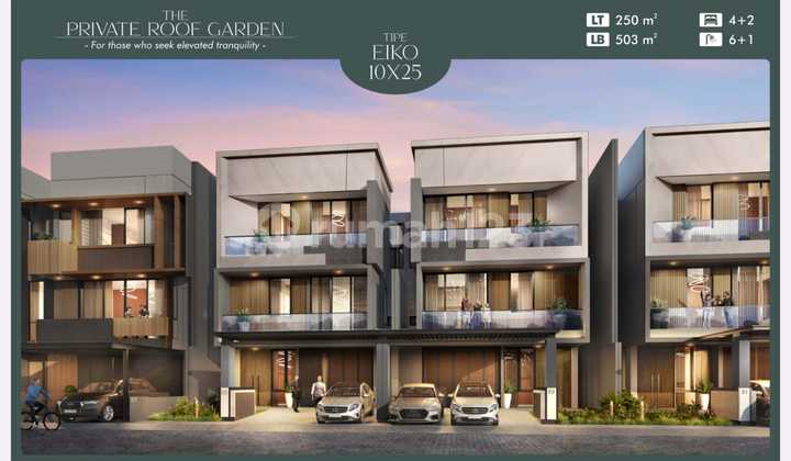 Bisa KPR Dijual rumah designer series pik2 pasir putih 10x25 / 250m2 ada pool 1