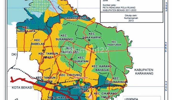  Pabrik 5777 m² di Kawasan delta silicon 6 lippo cikarang , Lippo Cikarang HGB - Hak Guna Bangun 2