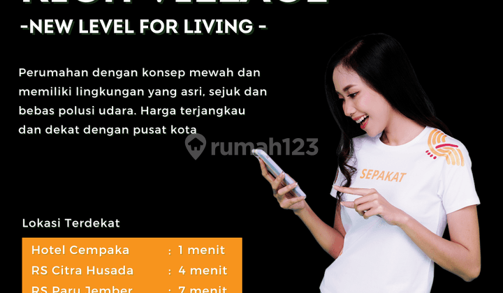Rumah Mewah Dengan Lingkungan Yang Sejuk Dan Segar di Jember 3