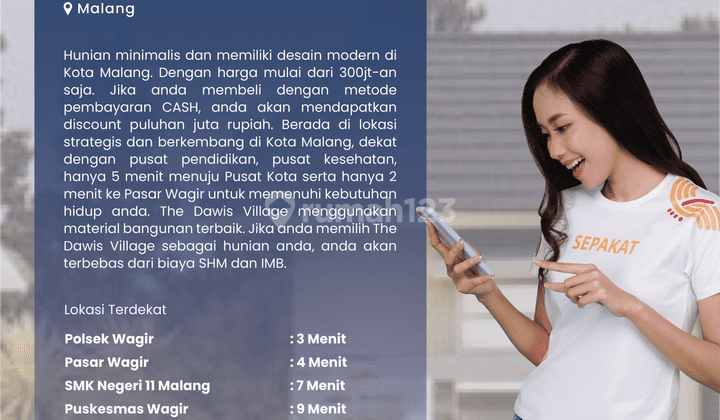 Hunian Minimalis Murah di Pusat Kota Malang 7