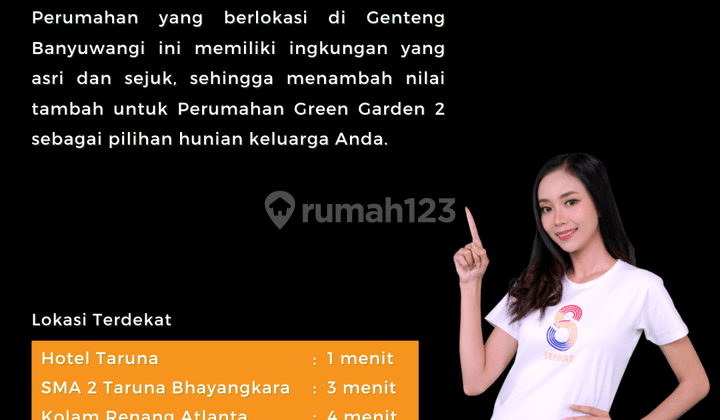 Hunian Subsidi Dekat Dengan Jalan Raya Genteng di Banyuwangi 4