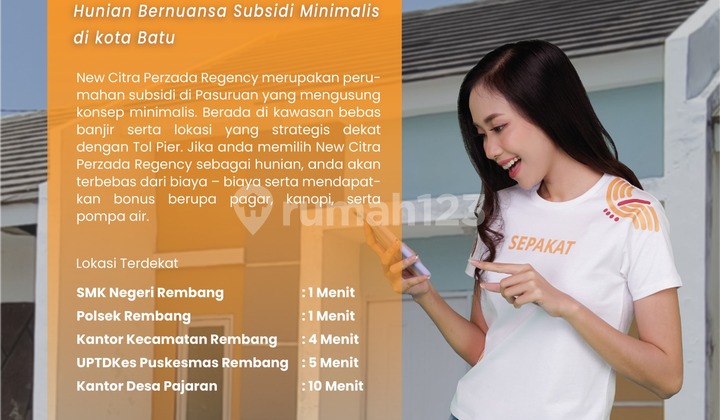 Perumahan Subsidi Yang Mengusung Konsep Minimalis di Pasuruan 13