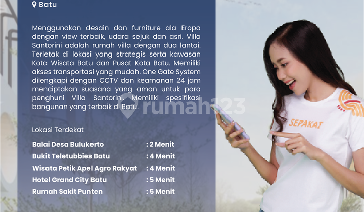 Hunian Dengan Desain Dan Furniture Ala Eropa Di Pusat Kota Batu 4