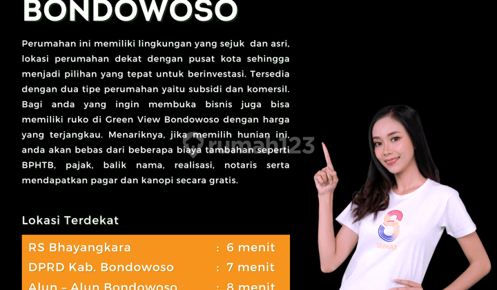 Hunian Asri Cocok Untuk Investasi Di Pusat Kora Bondowoso 4
