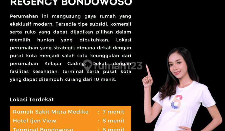 Ruko Eksklusif Modern Dekat Pusat Kota Bondowoso 2