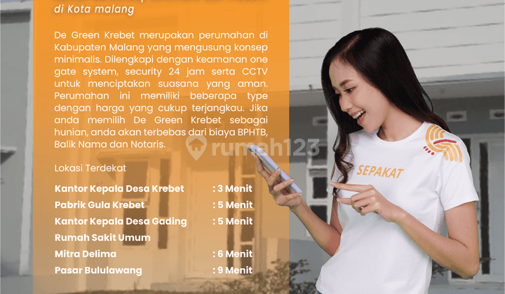 Perumahan Minimalis Dengan Suasana Aman Di Kabupaten Malang 6