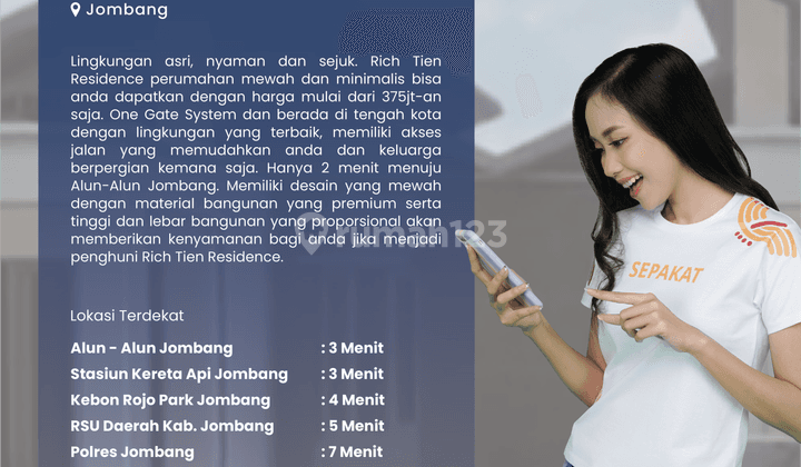 Hunian Dengan Lingkungan Asri, Nyaman Dan Sejuk Di Jombang 9