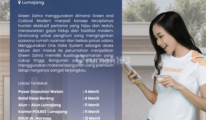 Hunian Subsidi Dengan Suasana Hijau Dan Teduh di Lumajang 4