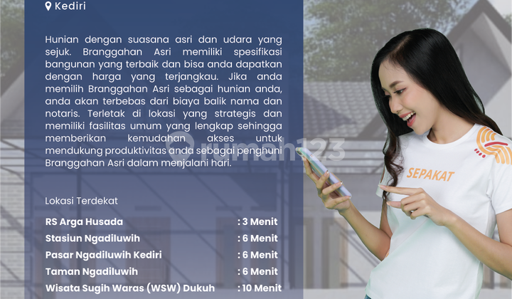 Dijual Hunian Dengan Suasana Asri Dan Sejuk di Ngadiluwih Kediri 3