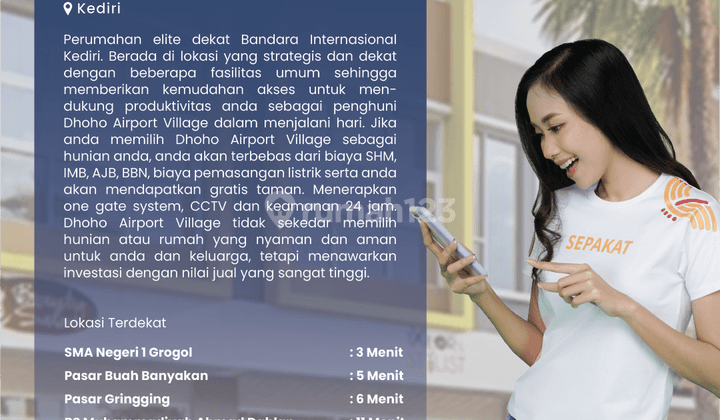 Dijual Ruko Dekat Bandara Internasional Kediri 3