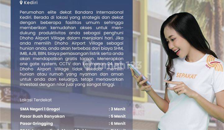 Dijual Ruko Dekat Bandara Internasional Kediri 8