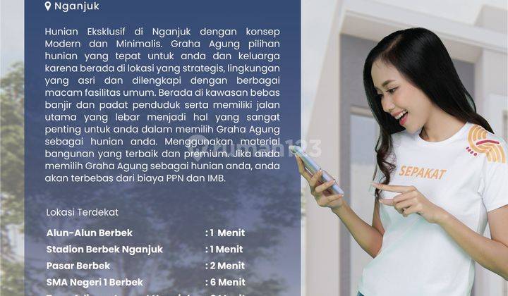 Dijual Rumah Subsidi di Kecamatan Berbek Nganjuk 13