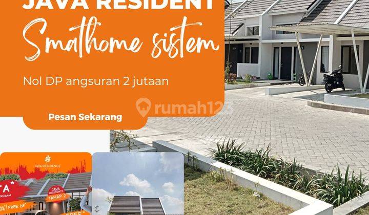 Rumah mewah modern murah lokasi nol jalan raya area krian 1
