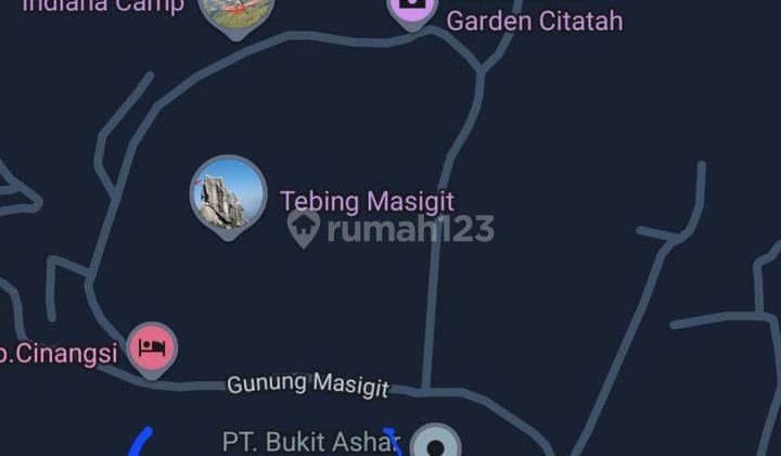 Tanah 28629 m2 SHM dekat Stone Garden, Cipatat, Bandung Barat 2