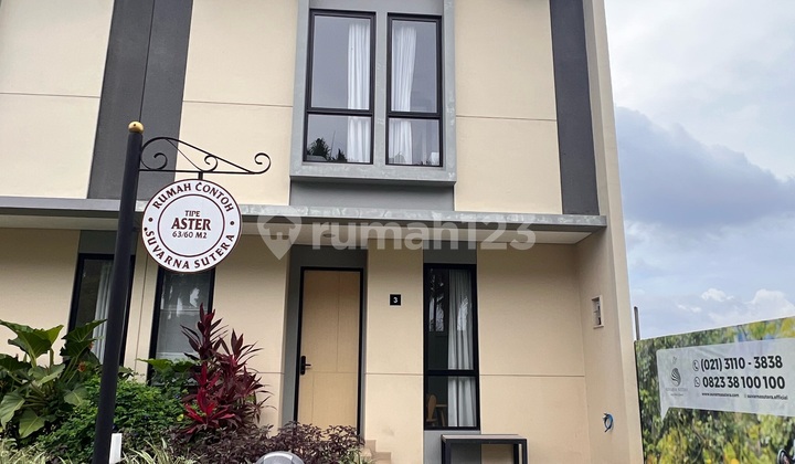 Dijual Rumah Baru Cluster Ashta Suvarna Sutera