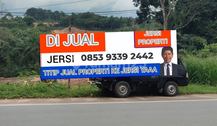 Tanah Pinggir Jalan Besar Poros Samarinda Utara 1550