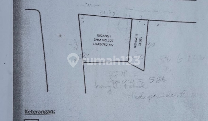 Land on the Roadside, Hook Position, Strategic Area, North Samarinda 8783