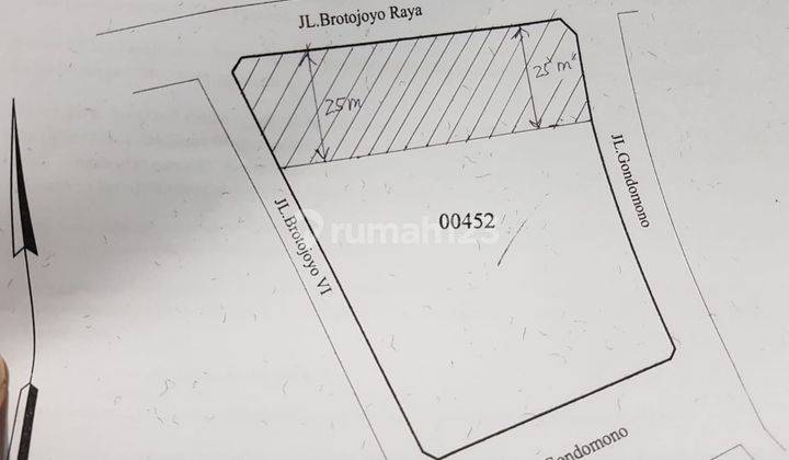 Dijual Tanah Jl. Brotojoyo Timur Raya Semarang 2