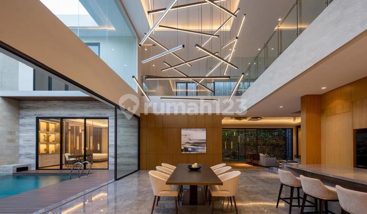 Rumah mewah baru di Arga Golf BSB ada kolam renang 2