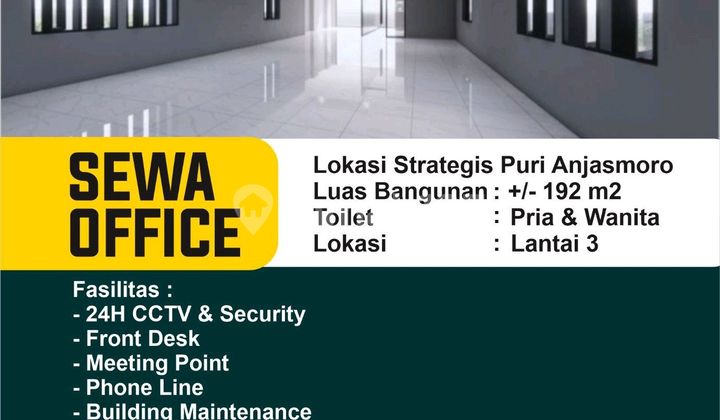 Office / Kantor Di Puri Anjasmoro Raya 1