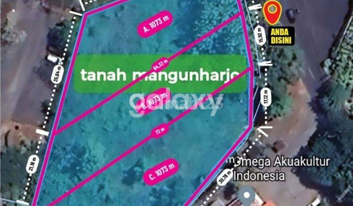 Tanah strategis di pinggir jalan raya Tembalang  2