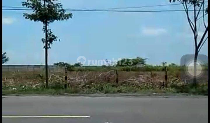 Tanah Zona Industri Di Pinggir Jalan Raya Daerah Jawa Timur  1